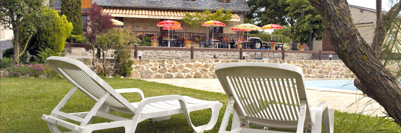 Détente à l'hotel de l'auberge fleurie en Aveyron
