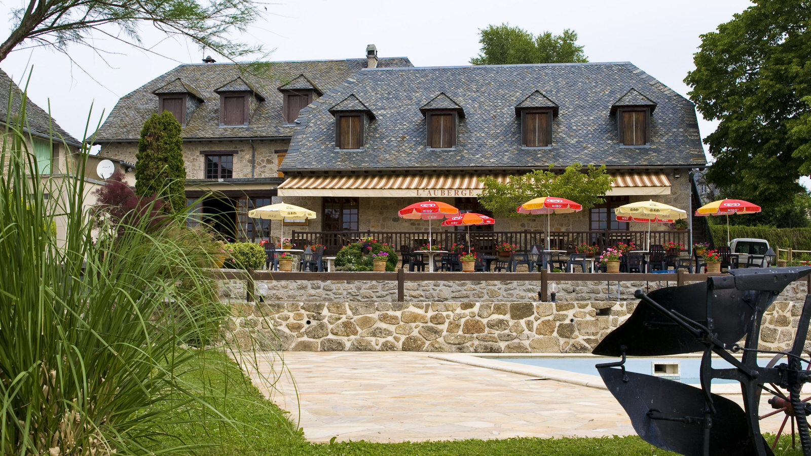 Hotel Auberge Fleurie le Nayrac Aveyron